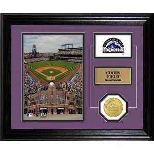  MLB Colorado Rockies Coors Field Desktop Photo Mint 