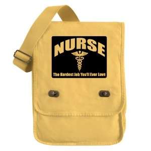   Bag Yellow Nurse The Hardest Job Youll Ever Love 