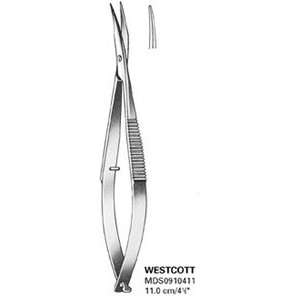  Micro Scissors, Westcott Tenotomy   Curved, Sh/Sh, 4 1/2 