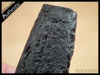 28.1g ==Wow Black Grave==Natural Black TEKTITE(Meteorite)Rare form 