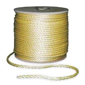  Polyester Rope Rope,Twisted,3/16 In x 3000 Ft,Yellow