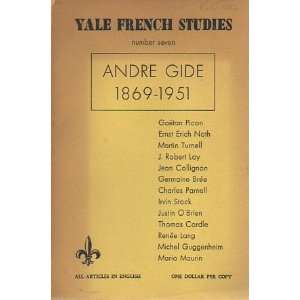  Yale French Studies 7 Andre Gide Kenneth; (ed.) Cornell Books