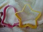 BIG outline style CHRISTMAS COOKIE CUTTERS HALLMARK 4