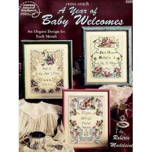  Year of Baby Welcomes, A   Cross Stitch Pattern: Home 