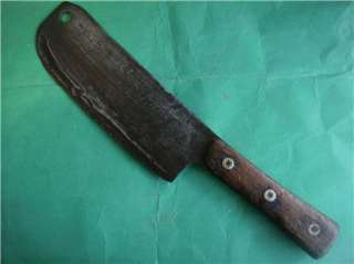 ANTIQUE English Whitehouse & Sons Cannock Meat Cleaver C.1900