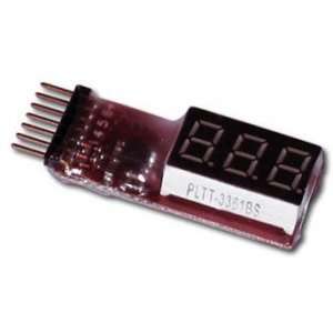  Cell Spy Lithium Polymer Voltage Tester 2S to 6S 