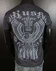NWT Mens RUSH COUTURE T Shirt AMERICANA with Studs Jersey Shore
