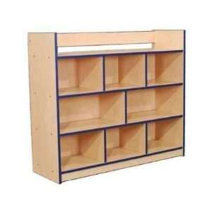    Sided Storage w/ Book Rack by Mahar Manufacturing