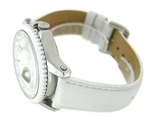 DOLCE AND GABBANA WHITE LEATHER 50M MENS WATCH DW0706  