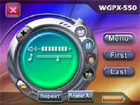 WHISTLER WGPX 550 GPS NAVIGATION SYSTEM  