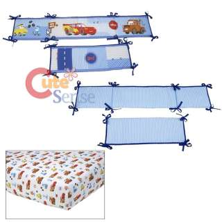 Cars McQueen with Mater Baby 4pc Crib Bedding Set 085214064758  