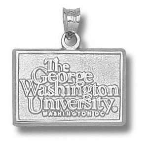 com George Washington Colonials Solid Sterling Silver GW UNIVERSITY 
