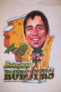 Green Bay Packers Aaron Rodgers Shirt Superbowl Cheese Head Tickets 