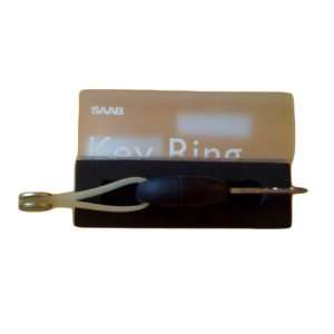  Flat Style Saab Key Ring Tab: Automotive