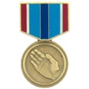  Humanitarian Service Medal Pin 1 3/16 Arts, Crafts 