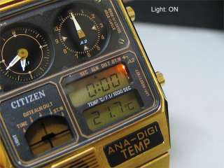 2004 CITIZEN Digital Analog quartz watch [8988 001972] ANA  DIGI TEMP