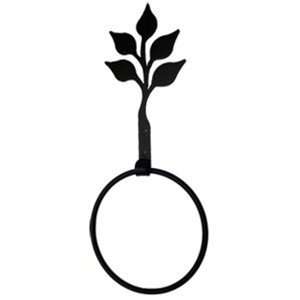  Wrought Iron Leaf Towel Ring: Home Improvement