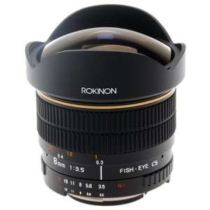 8mm f3.5 Fisheye Lens for Nikon D3x D3s D90 D300s D3000 D3100 D700 