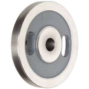 Boston Gear G1206 Webbed Grooved Pulley, 0.625 Bore, Fits Round Belts 