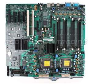 Dell PE1900 Dual Core Xeon System Board W/Tray NF911  