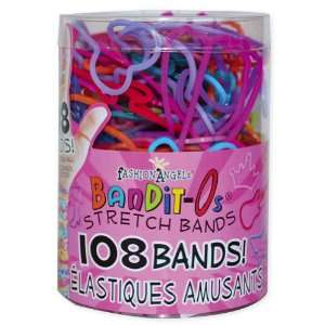 108 Pc Bandito Colorful Rubberband Bracelets By Collections Etc
