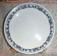 CORELLE OLD TOWN BLUE ONION LUNCHEON/LUNCH PLATE PLATES  