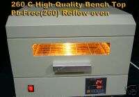 SMT SMD BGA Pb free 260C Reflow Oven bench Top Oven  