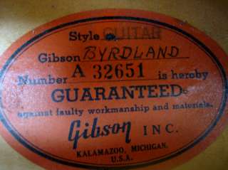 1959 Gibson Byrdland  