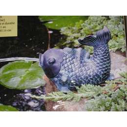   Pond Art Spitting Fish Fs204 Garden Accents (Beckett Corporation