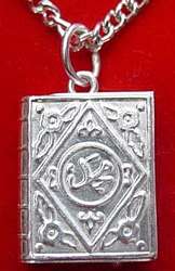 St Silver Quran Pendant Muslim Allah Islamic Jewelry  