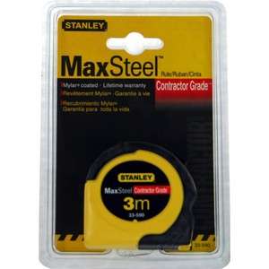 New Stanley MAXSteel 3 Meter Measuring Tape Rule 33 590  