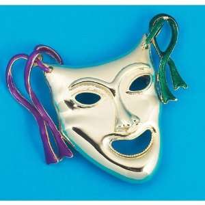 Mardi Gras Mask Pin
