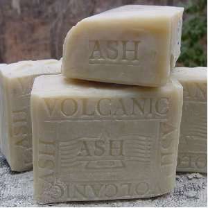Volcanic Ash Soap with Cocoa Butter and Patchouli