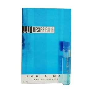  DESIRE BLUE by Alfred Dunhill EDT VIAL ON CARD MINI 