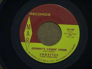 northern soul JOGETTES Johnnys Comin Home MAR M  hear soundclips 