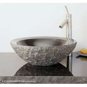   Forest Sinks C25 Beveled Round Vessel Rojo Alicante: Home Improvement