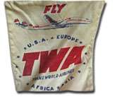 TWA Ticket Folder Prepared By AAA Travel Serv. TWAP 38  
