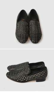 FX men Silver Spikes Studded Loafers Slippers designers 6 7 8 9 mex 
