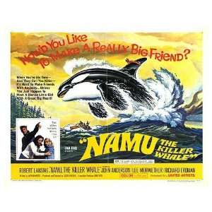  Namu The Killer Whale Original Movie Poster, 28 x 22 