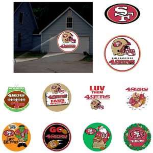   San Francisco 49ers Sportscaster Projector Slides: Sports & Outdoors