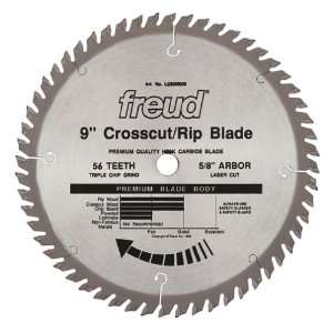   Inch 56 Tooth TCG Crosscutting and Ripping Saw Blade with 5/8 Inch