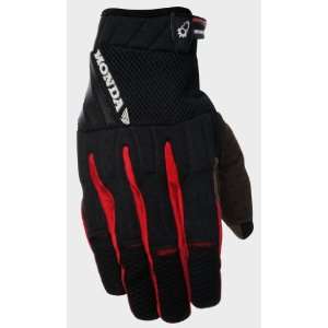 Joe Rocket Honda Supersport Mens Motorcycle Gloves Black/Red XXL 2XL 