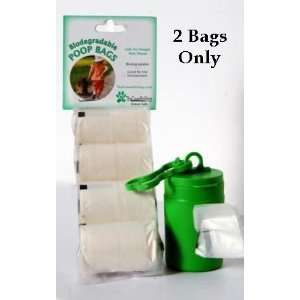   Green Pet Shop Bio Bag Dispenser and 2 Rolls Poop Bags: Pet Supplies