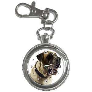  mastiff 3 Key Chain Pocket Watch N0726 