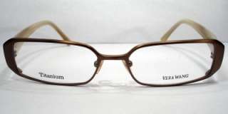 Vera Wang Eyeglass Women Eyewear Frame 014 Bronze new  