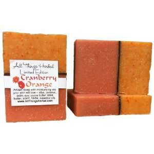   Orange Scented Hand Made Herbal Bar Soap by All Things Herbal: Beauty
