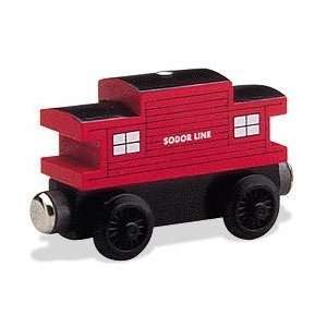  Thomas & Friends Wooden Railway   Sodor Line Caboose: Toys 