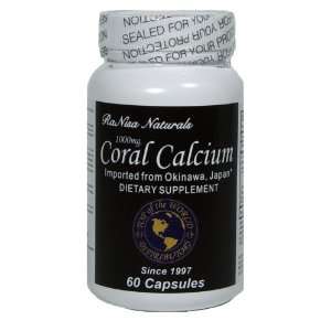  RaNisa Naturals Coral Calcium, 1000mg, 60 Capsules Health 
