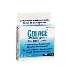  Colace docusate sodium stool softener laxative capsules 