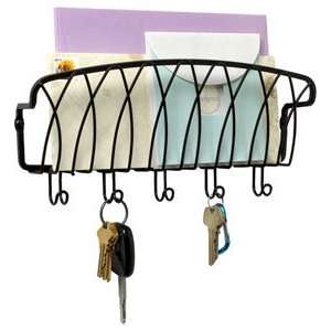  Mounted Mail Organizer and Key Holder: Office Products
